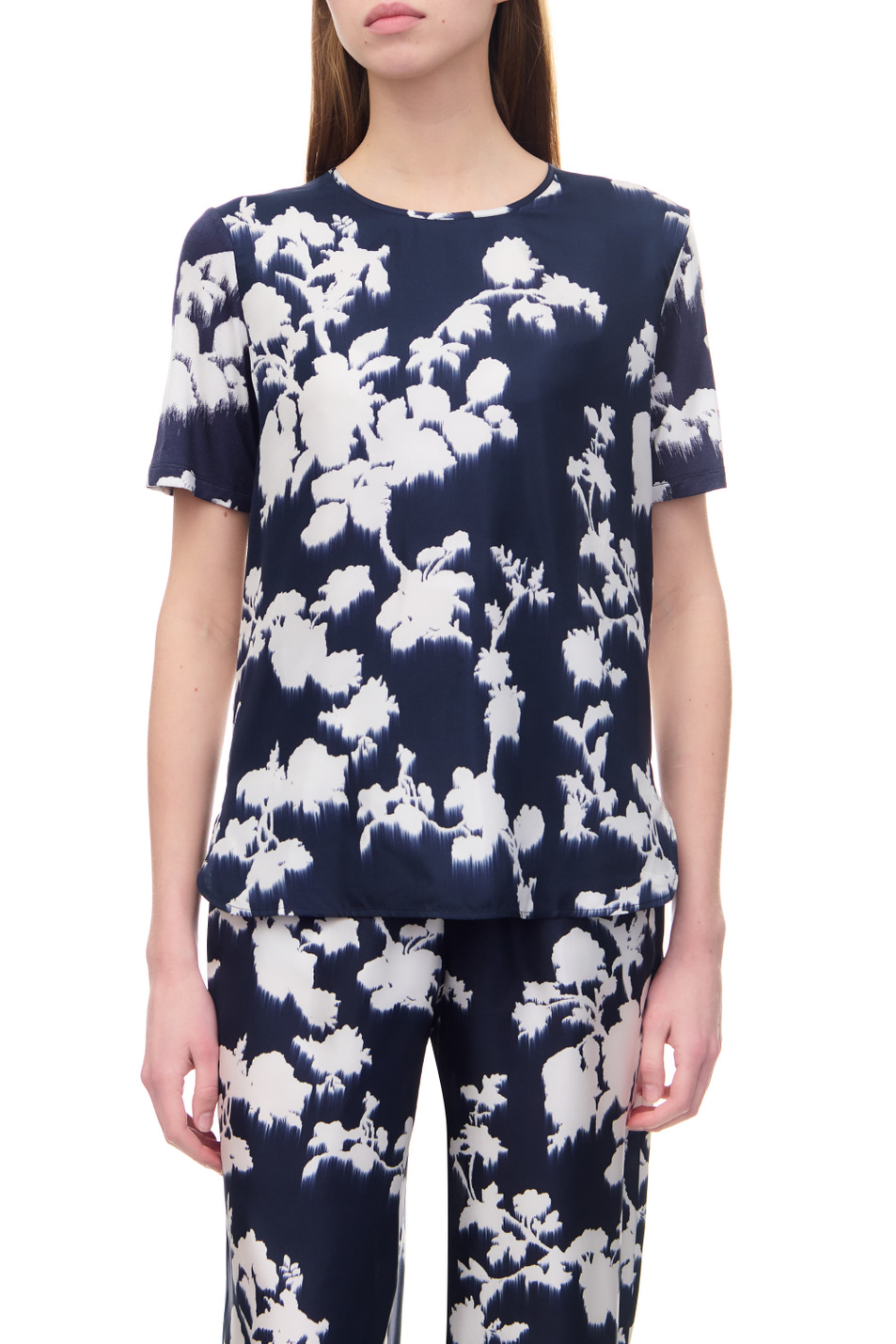 Женский Max Mara Блузка FAGUS с принтом (цвет ), артикул 2339410236 | Фото 4