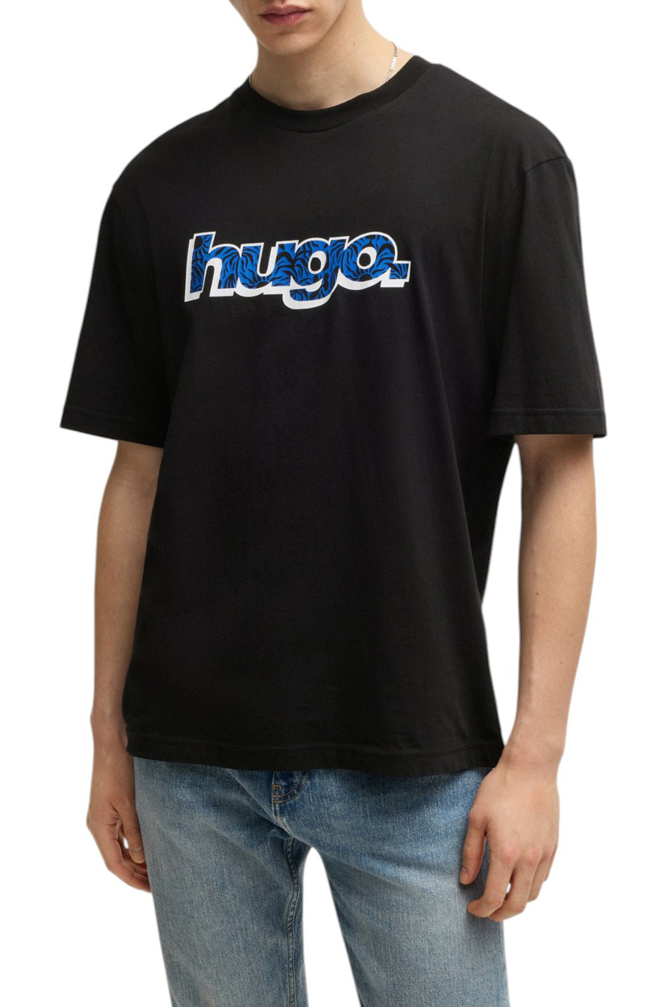 Мужской HUGO Футболка Nugibol из хлопка (цвет ), артикул 50542932 | Фото 3
