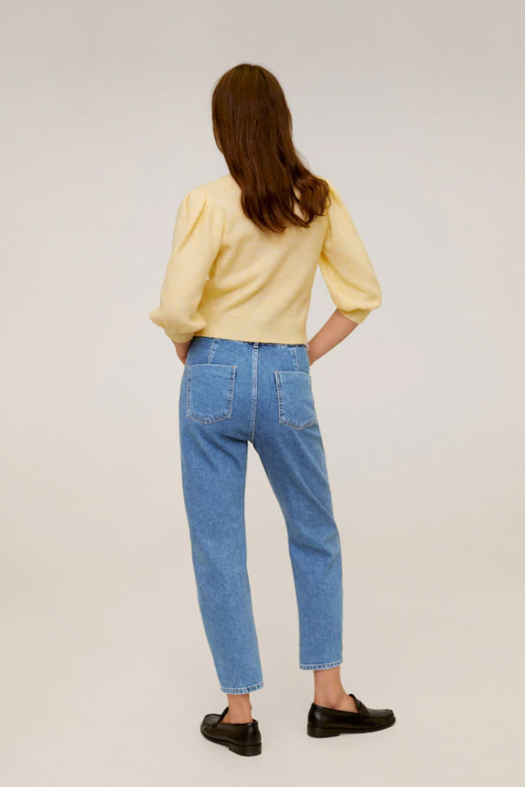 Женский Mango Джинсы SLOUCHY (цвет ), артикул 77060560 | Фото 4