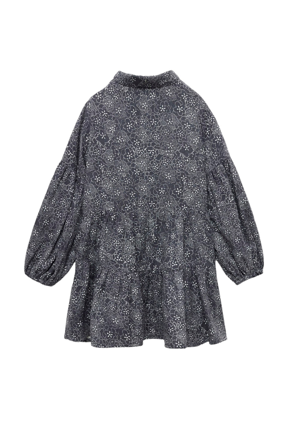 Девочкам Mango Kids Платье HOJAS из хлопка (цвет ), артикул 77034786 | Фото 2