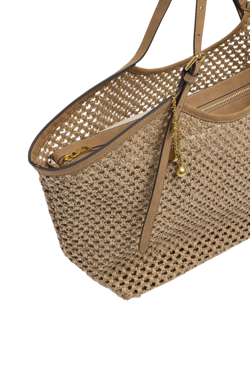 Женский Parfois Сумка-шопер плетеная (цвет ), артикул 244416 | Фото 3