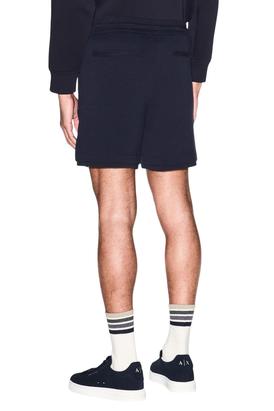 Мужской Armani Exchange Шорты однотонные (цвет ), артикул XM002354-AF21869 | Фото 4