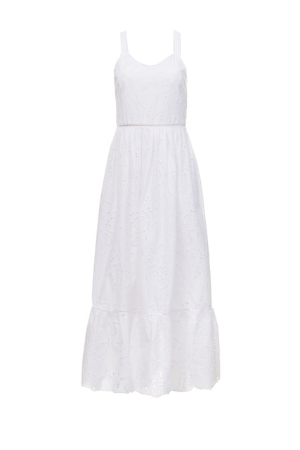 Платье EFFLUVIO из натурального хлопка|Основной цвет:Белый|Артикул:72212523 | Фото 1