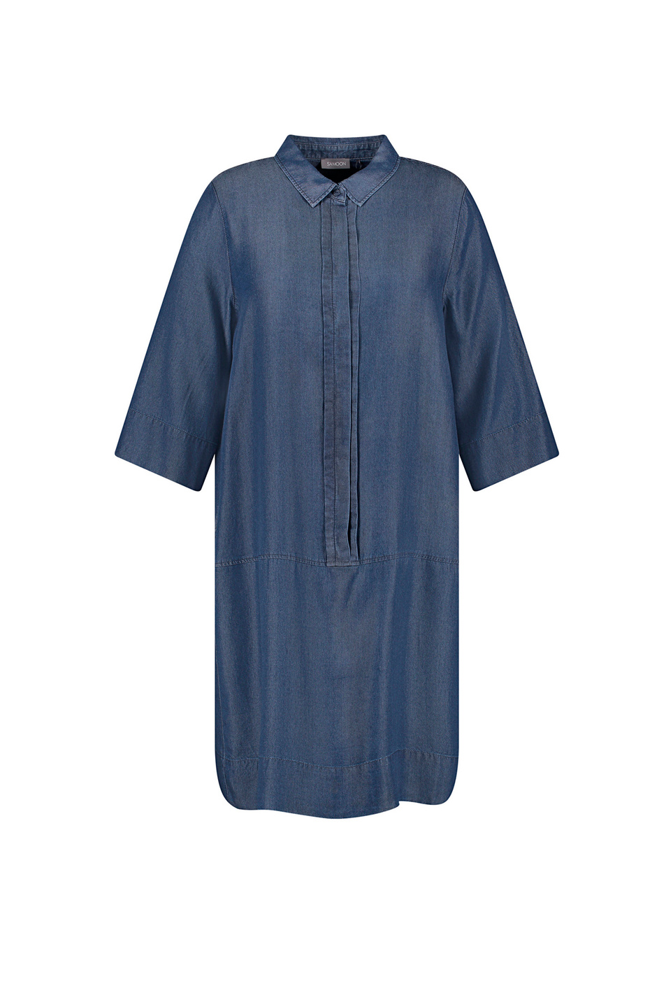 Женский Samoon Платье-рубашка из лиоцелла (цвет ), артикул 280005-21010 | Фото 1