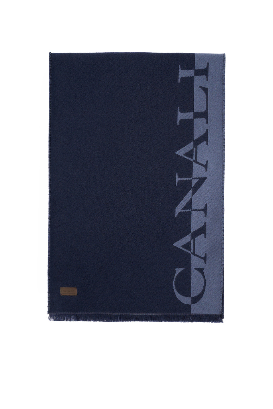 Мужской Canali Шарф из шерсти с логотипом (цвет ), артикул 06TF00337 | Фото 1