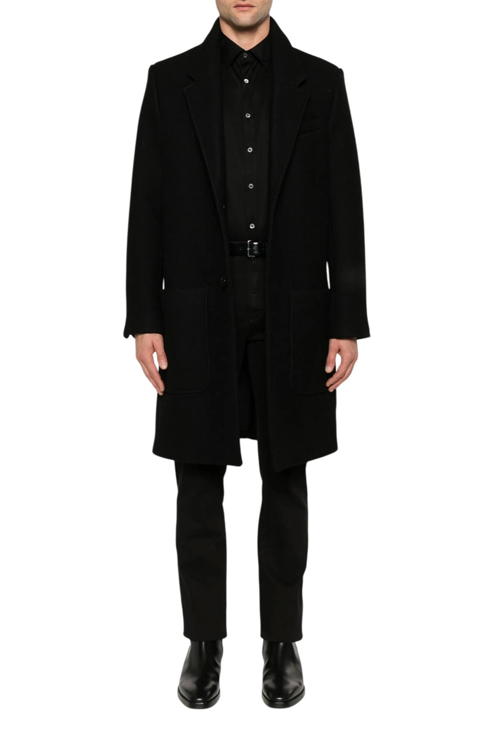 Рубашка из хлопка|Основной цвет:Черный Мужской Canali Рубашка из хлопка (цвет ), артикул CSL7077GN02310 | Фото 3