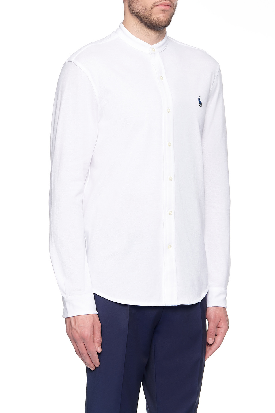 Мужской Polo Ralph Lauren Рубашка с фирменной вышивкой на груди (цвет ), артикул 710742468002 | Фото 3