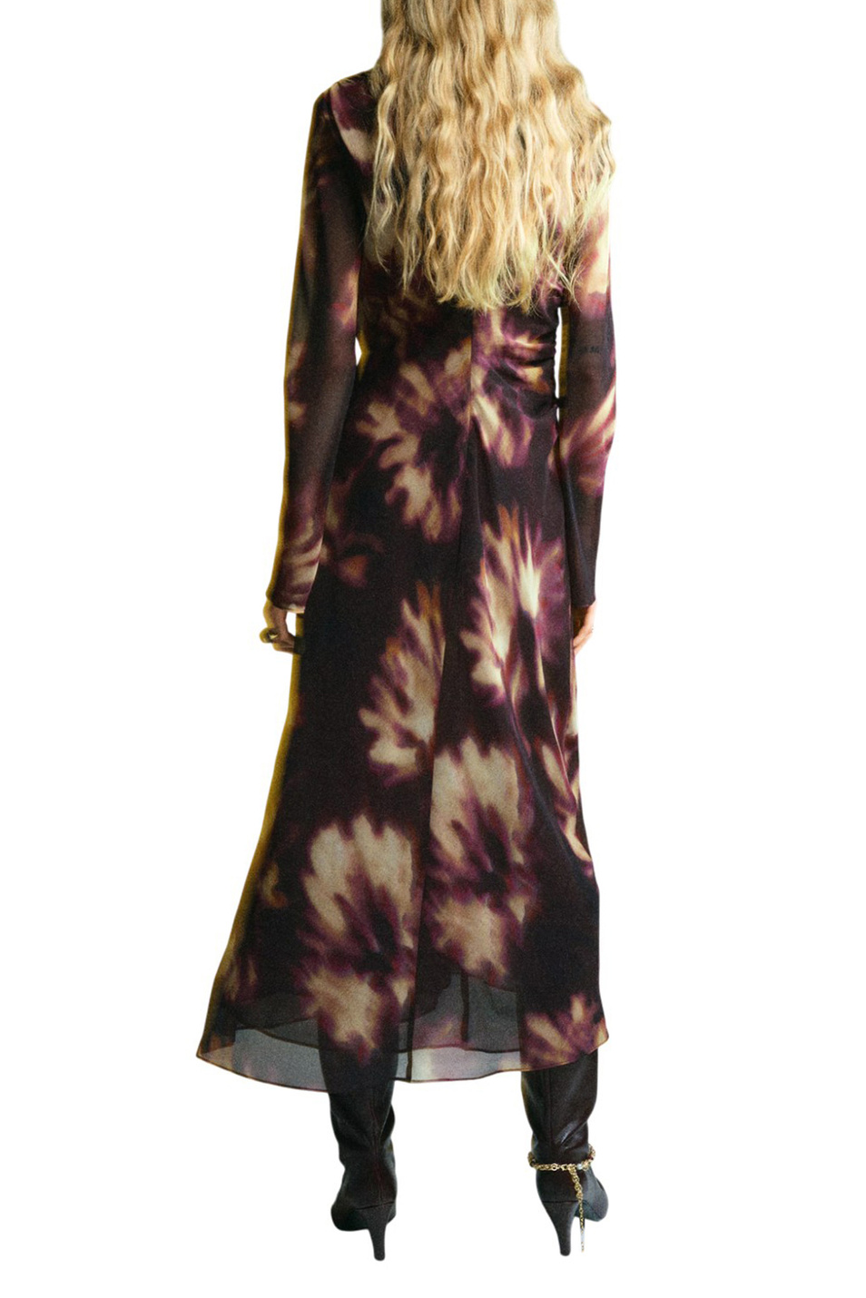 Женский Mango Платье GIADY с принтом (цвет ), артикул 17047818 | Фото 4