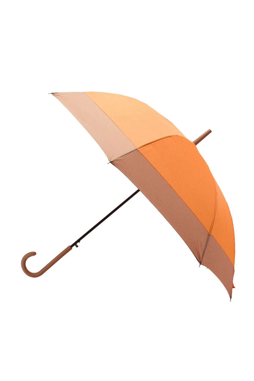 Зонт в стиле колор-блок|Основной цвет:Оранжевый|Артикул:205616 | Фото 1