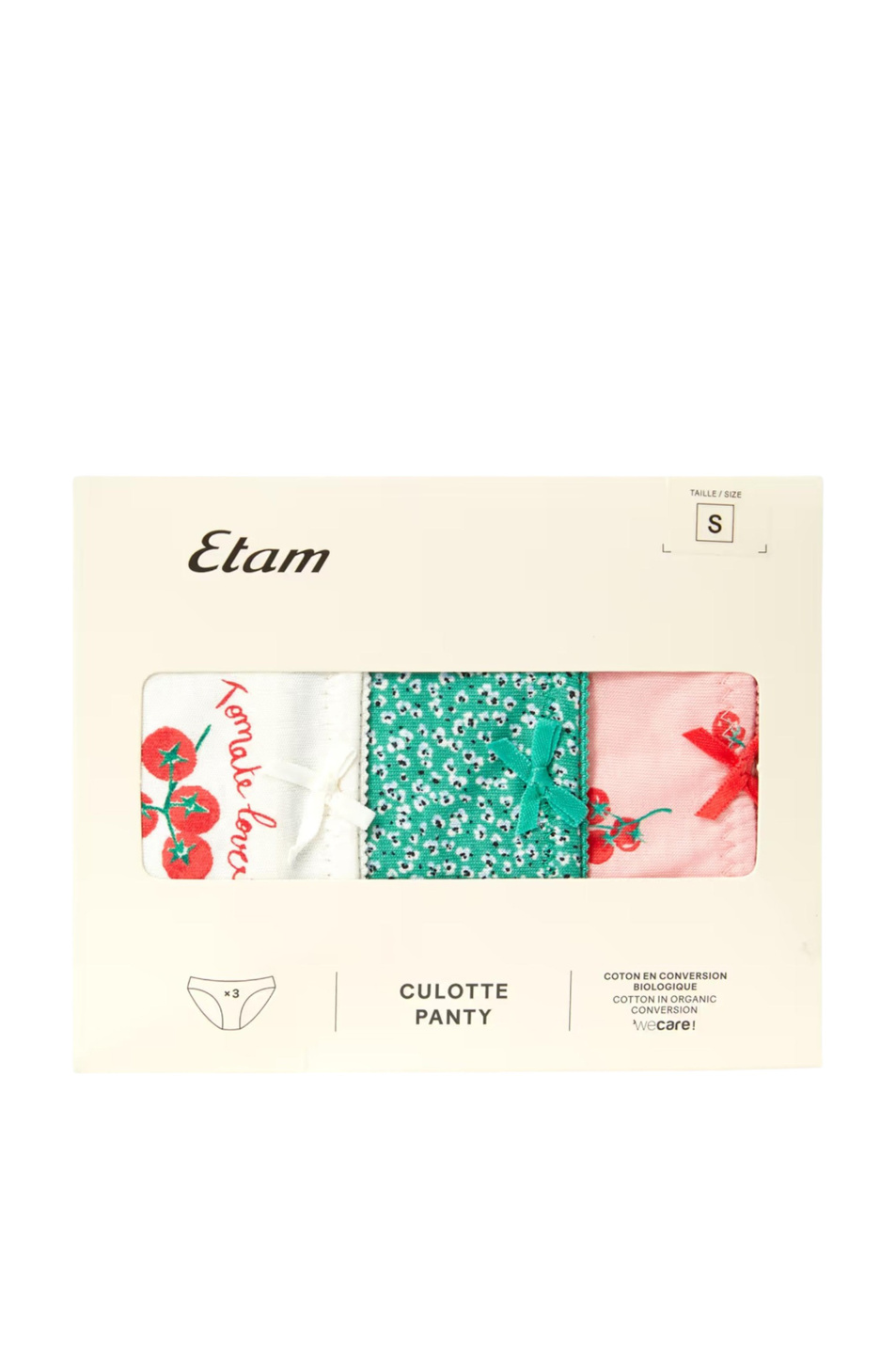 Женский Etam Трусы JACKIE в комплекте из 3 шт (цвет ), артикул 6560328 | Фото 4