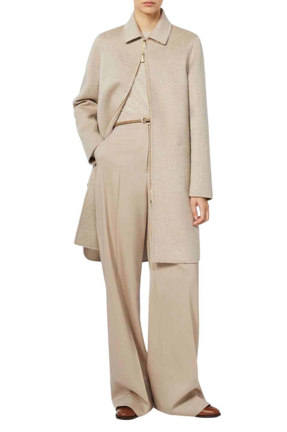 Женский Max Mara Брюки GIRONE из смесовой шерсти (цвет ), артикул 2611131201 | Фото 2