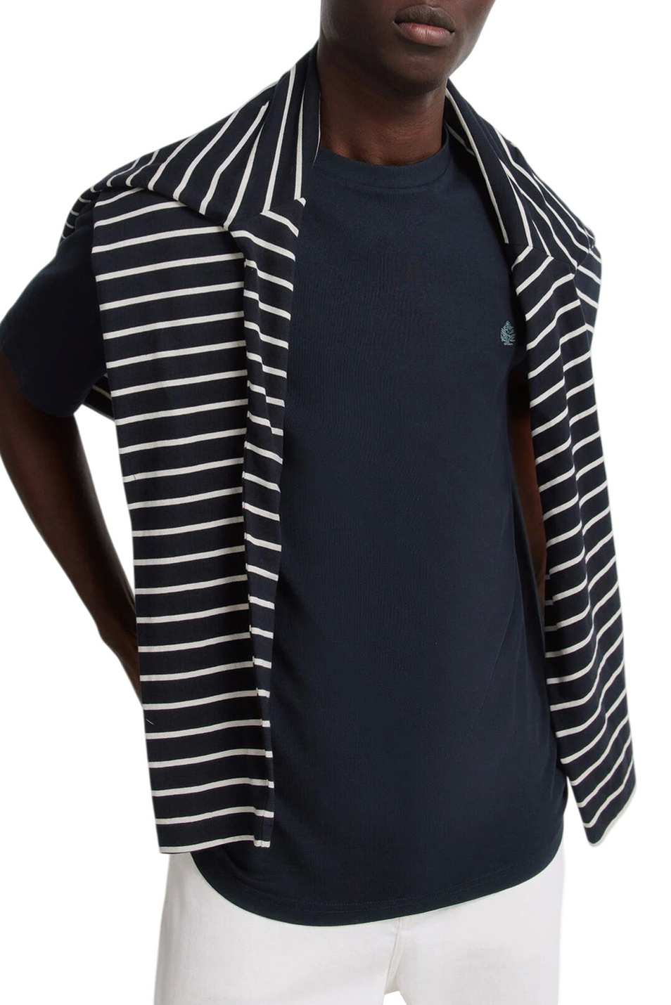 Мужской Springfield Футболка из хлопка (цвет ), артикул 7122309 | Фото 3