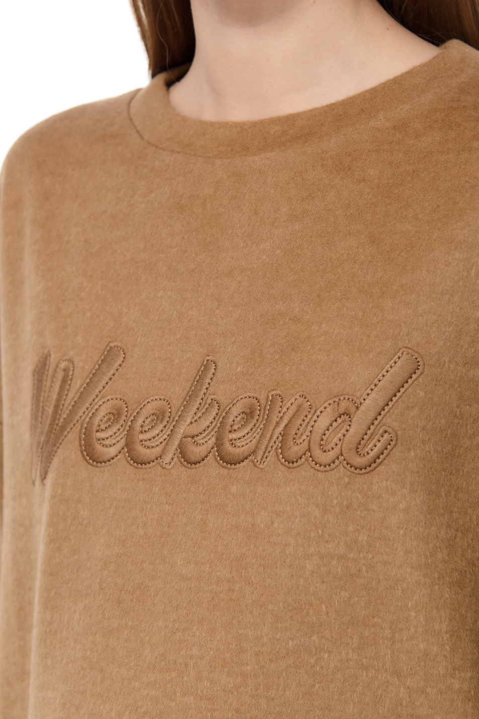 Женский Weekend Max Mara Свитшот MOLVENO с логотипом (цвет ), артикул 2359260233 | Фото 7
