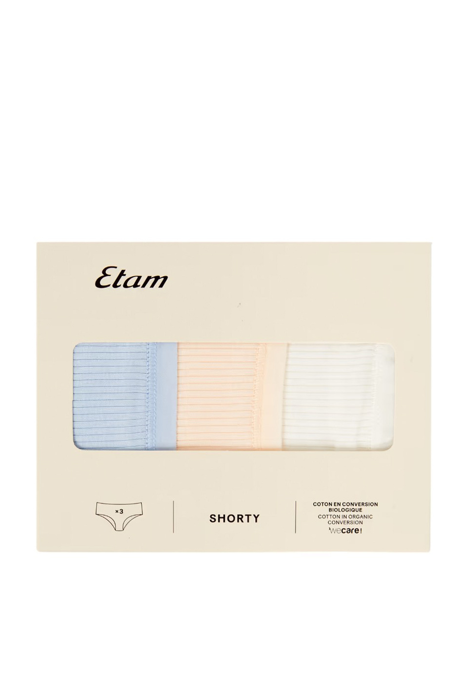 Женский Etam Трусы JOHN в комплекте из 3 шт (цвет ), артикул 6539635 | Фото 5
