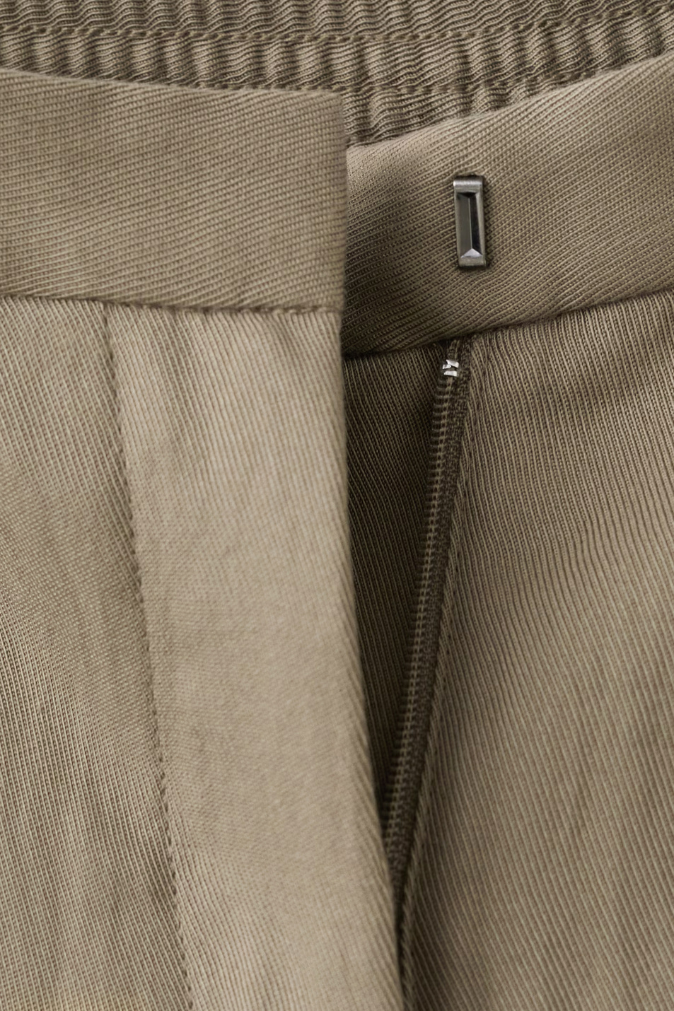 Женский Mango Брюки FLUID с высокой посадкой (цвет ), артикул 27065964 | Фото 5