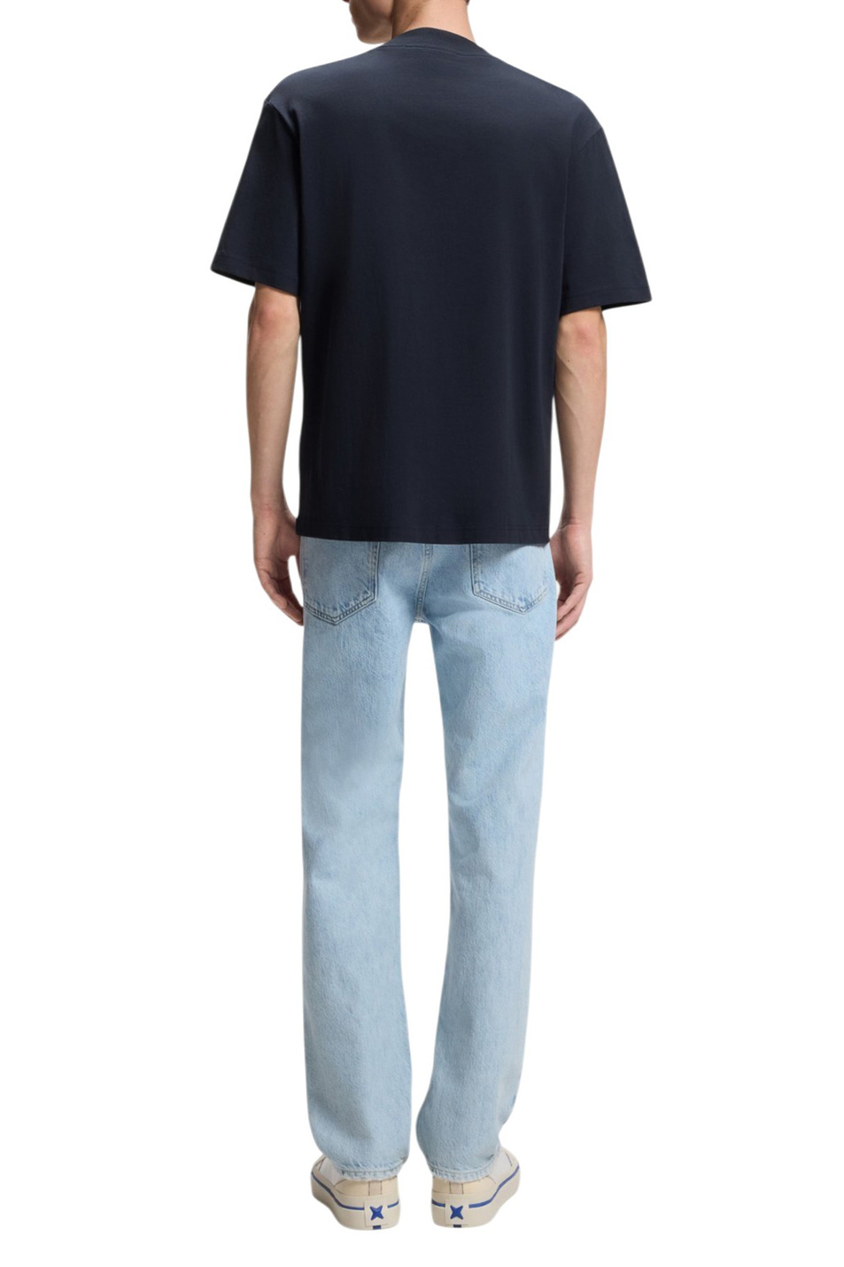 Мужской HUGO Футболка Nieros из хлопка (цвет ), артикул 50509991 | Фото 4