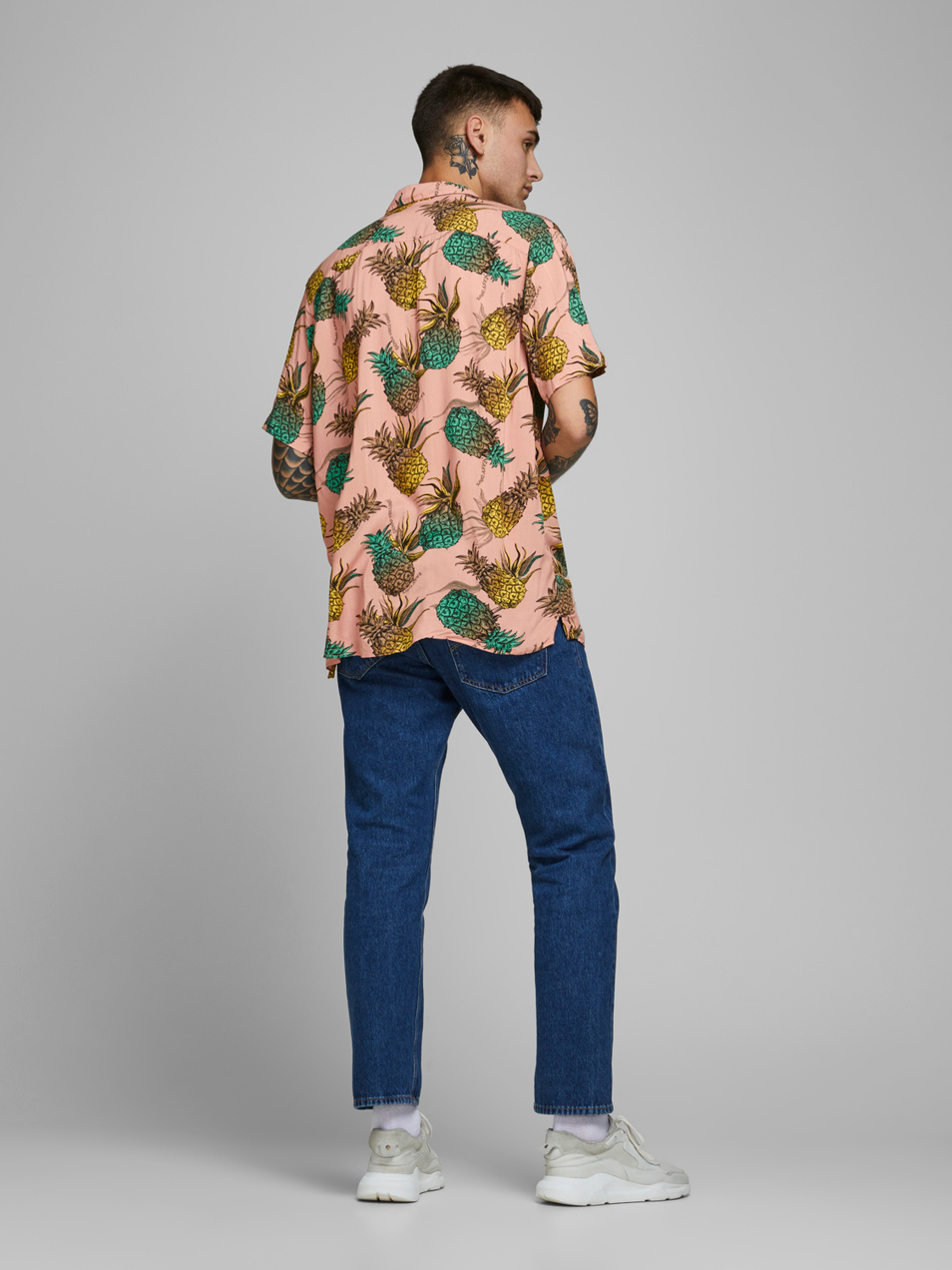 Jack & Jones Рубашка с тропическим принтом JORVIRGIL (цвет ), артикул 12170481 | Фото 5