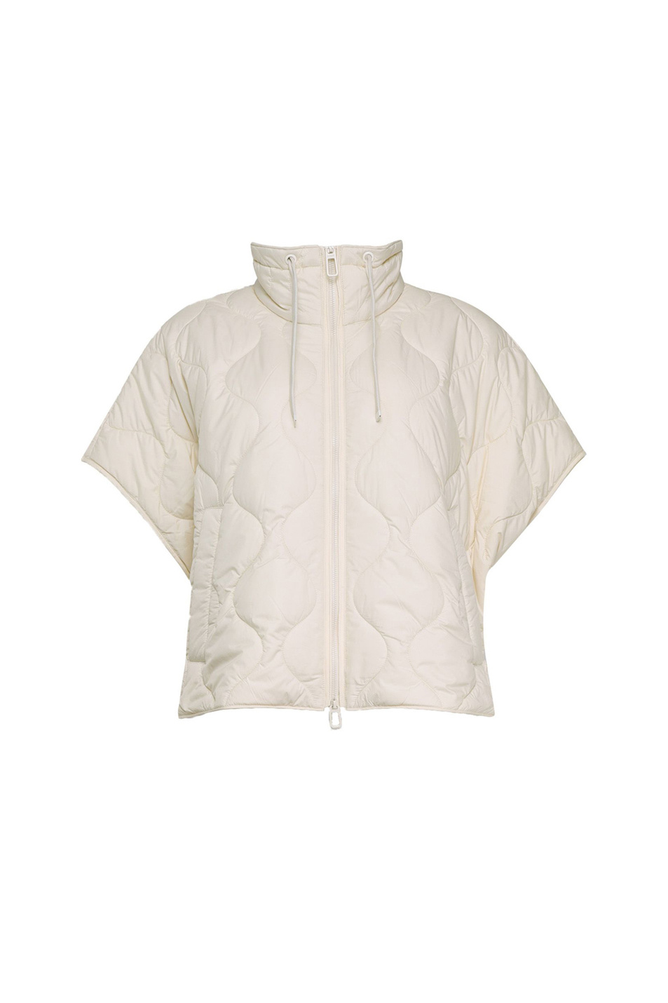 Жилет стеганый на молнии|Основной цвет:Кремовый Женский LeComte Жилет стеганый на молнии (цвет ), артикул 55-613070 | Фото 1