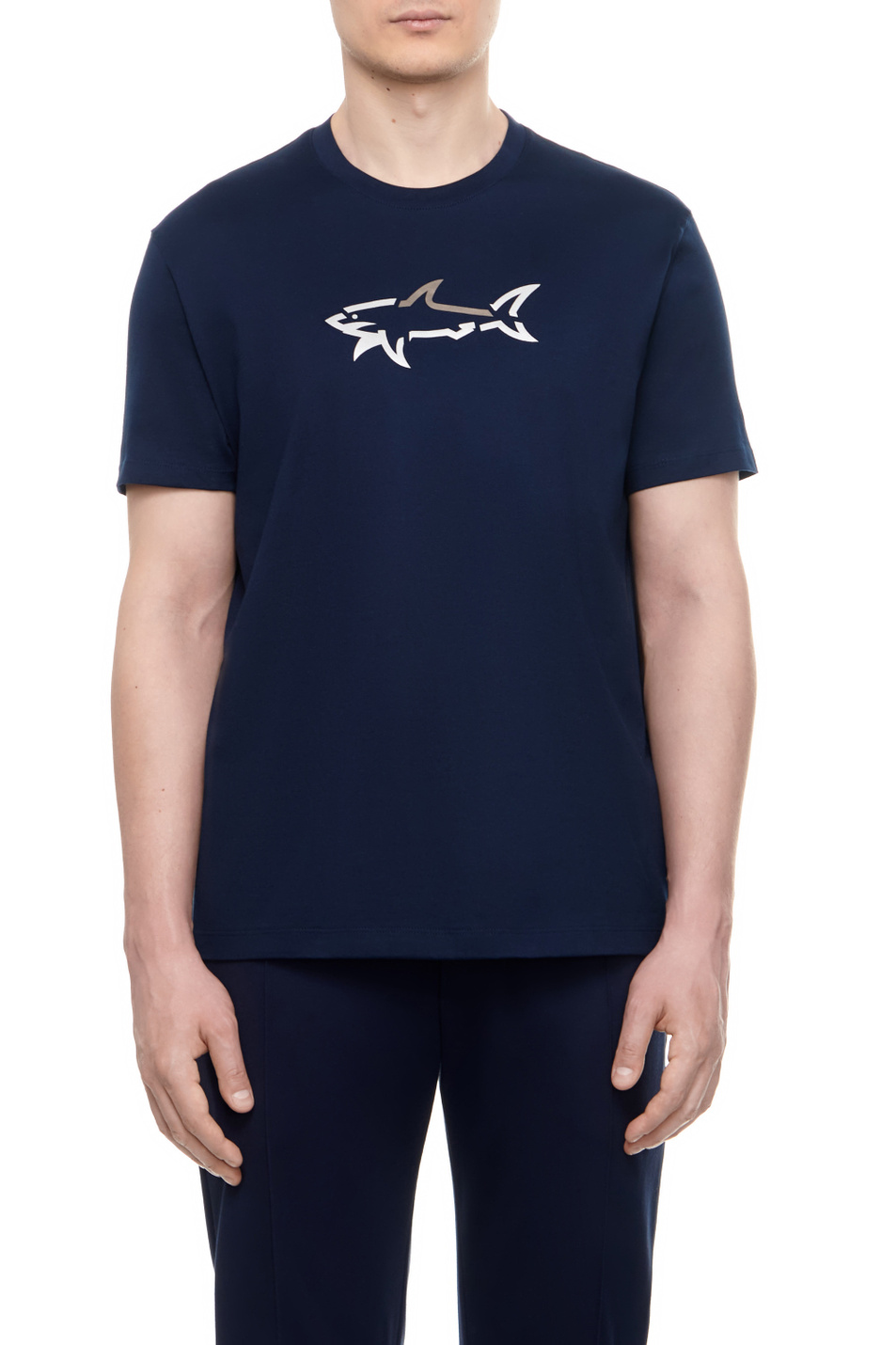 Мужской Paul & Shark Футболка из натурального хлопка с логотипом (цвет ), артикул 24411085 | Фото 1