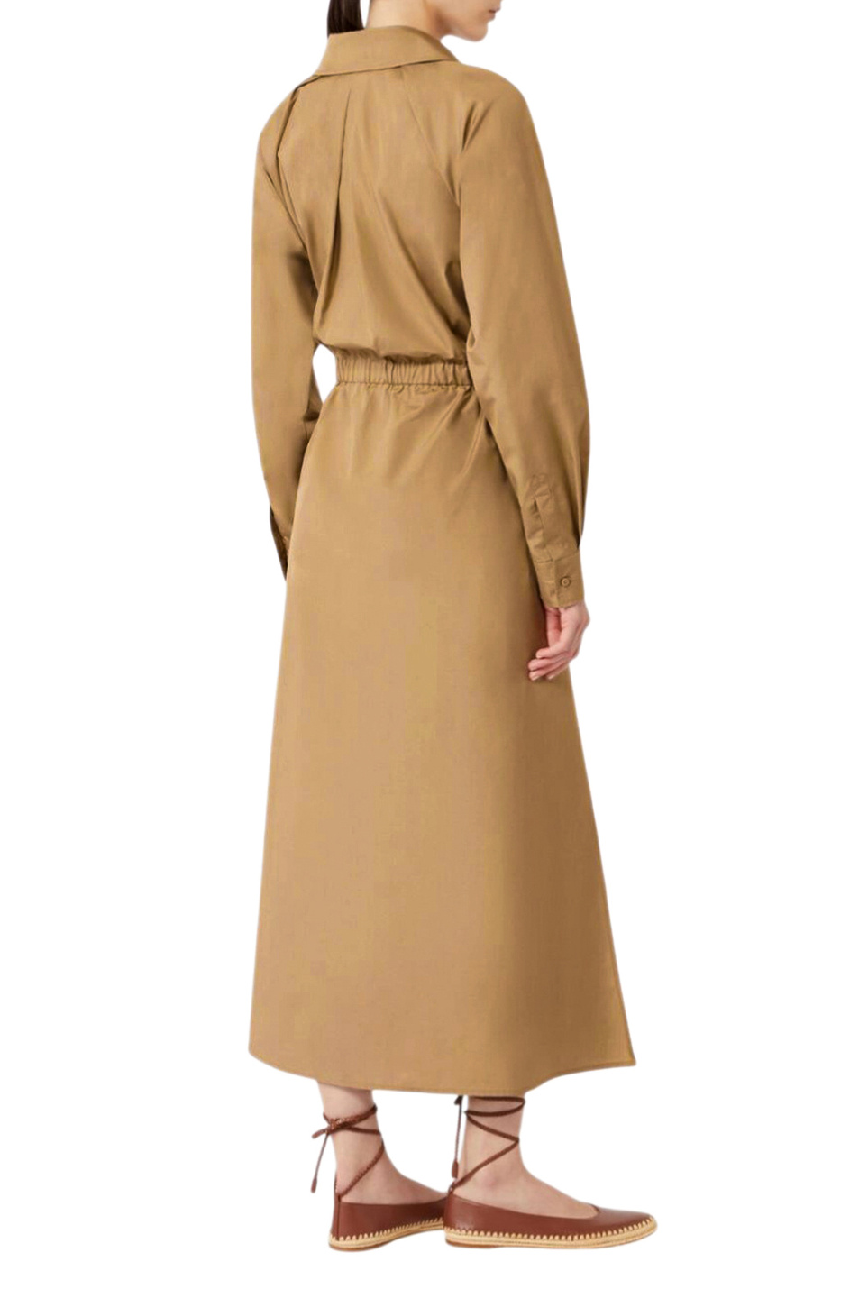 Женский Max Mara Платье PEDAGGI из хлопка (цвет ), артикул 2611221162 | Фото 5