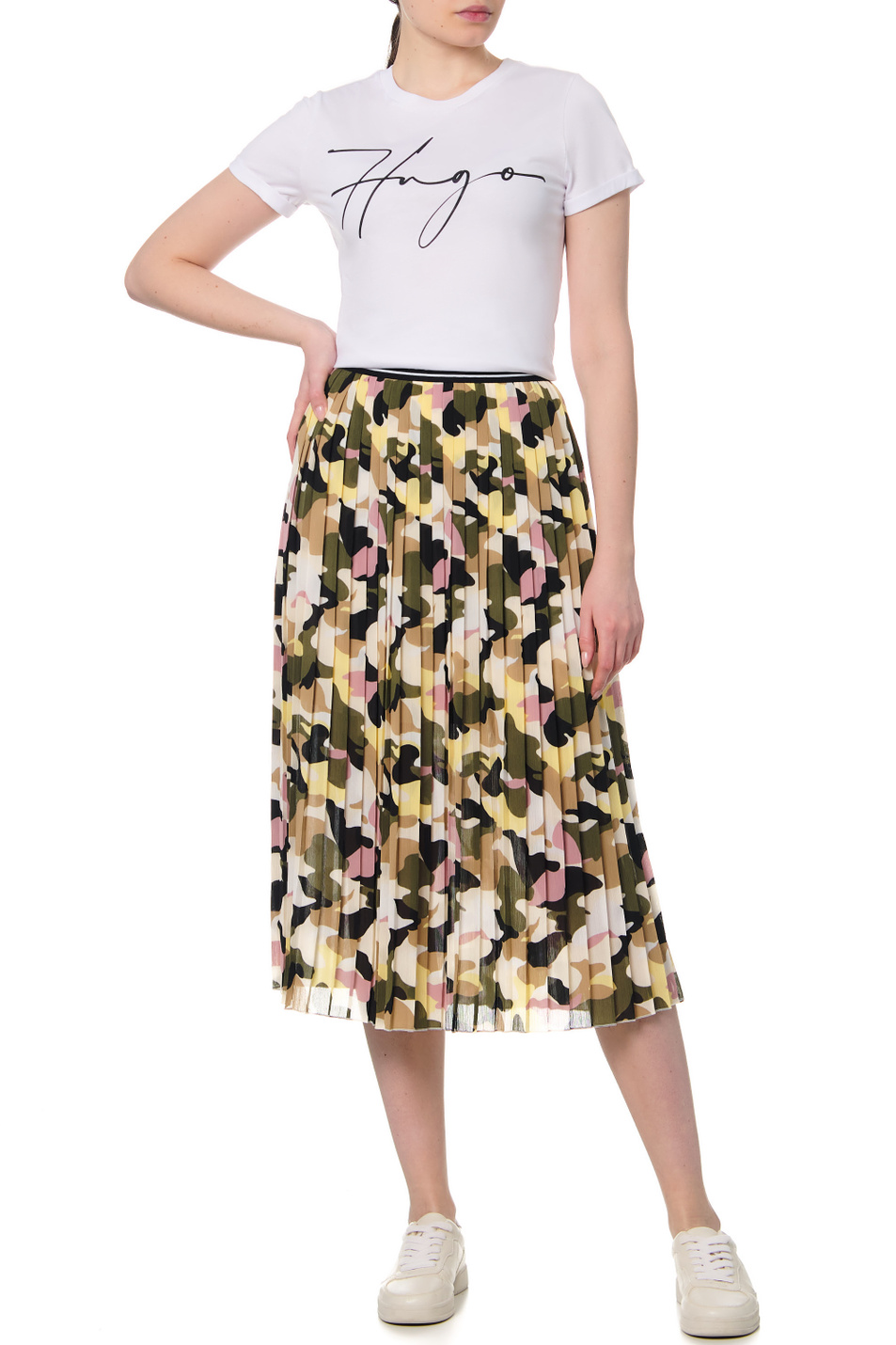 Женский HUGO Плиссированная юбка (цвет ), артикул 50467262 | Фото 3