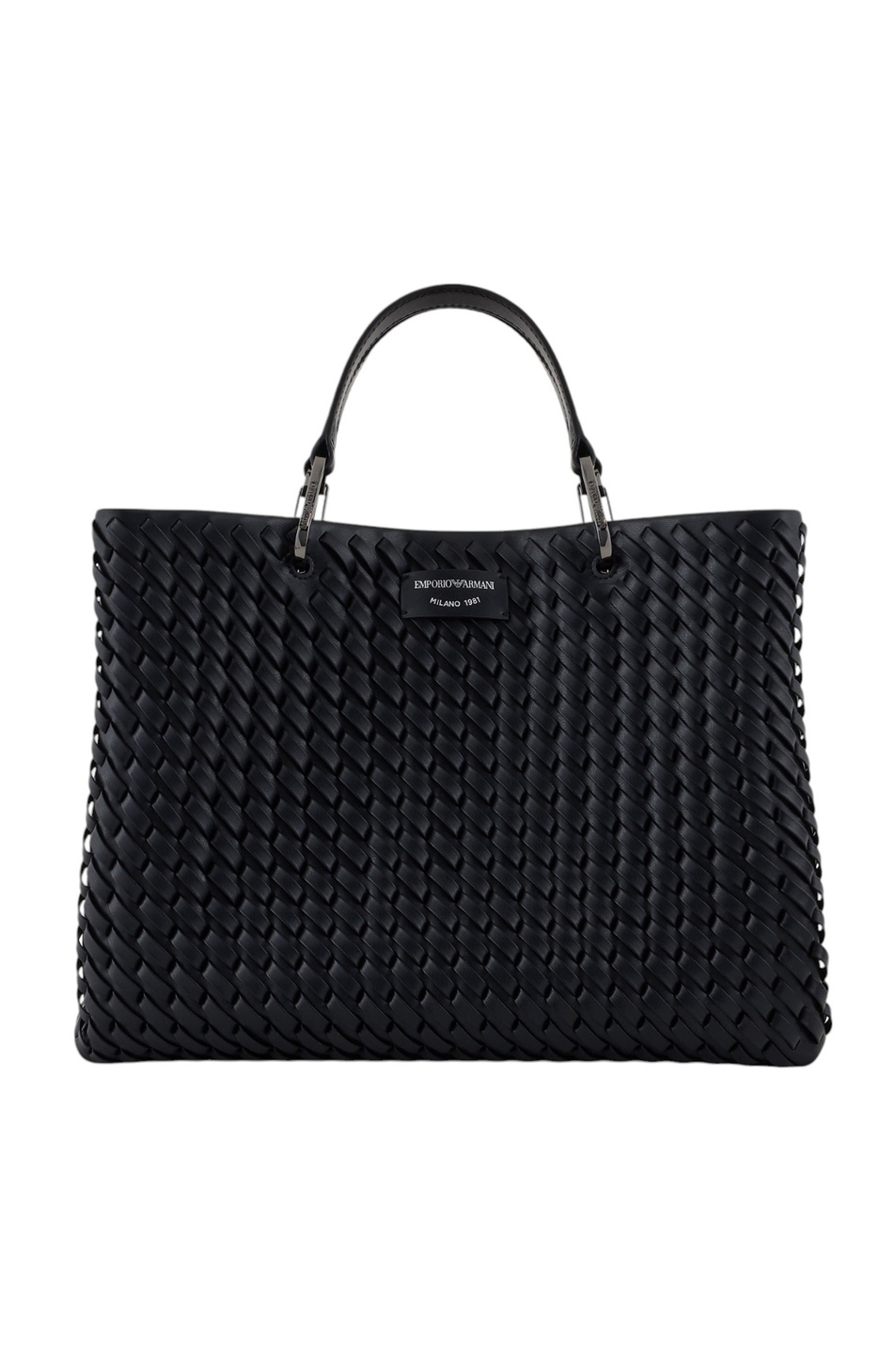 Женский Emporio Armani Сумка-шопер MyEA из натуральной кожи (цвет ), артикул EW000360-AF12762 | Фото 1