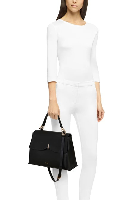 Женский Furla Сумка из натуральной кожи FURLA RIBBON L TOP HANDLE (цвет ), артикул 1055883 | Фото 6