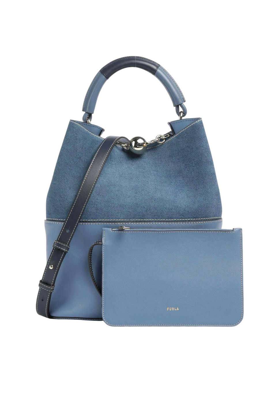 Женский Furla Сумка-ведро SFERA S (цвет ), артикул WB01679-BX3924 | Фото 4