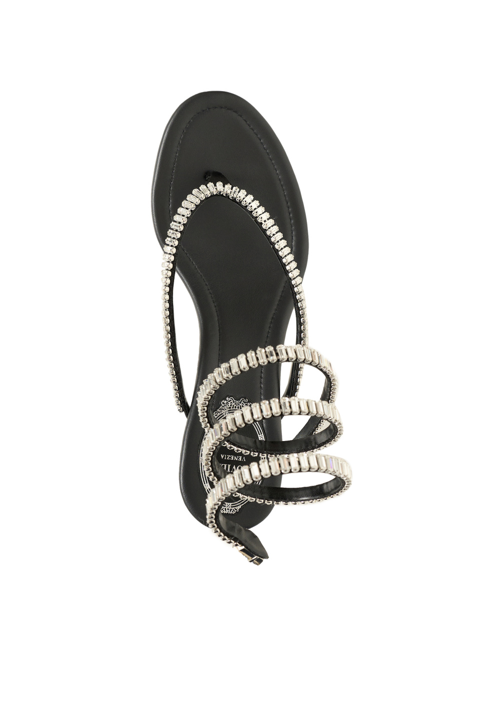 Женский René Caovilla Босоножки Spark со стразами (цвет ), артикул C12831-050-RN01V065 | Фото 4