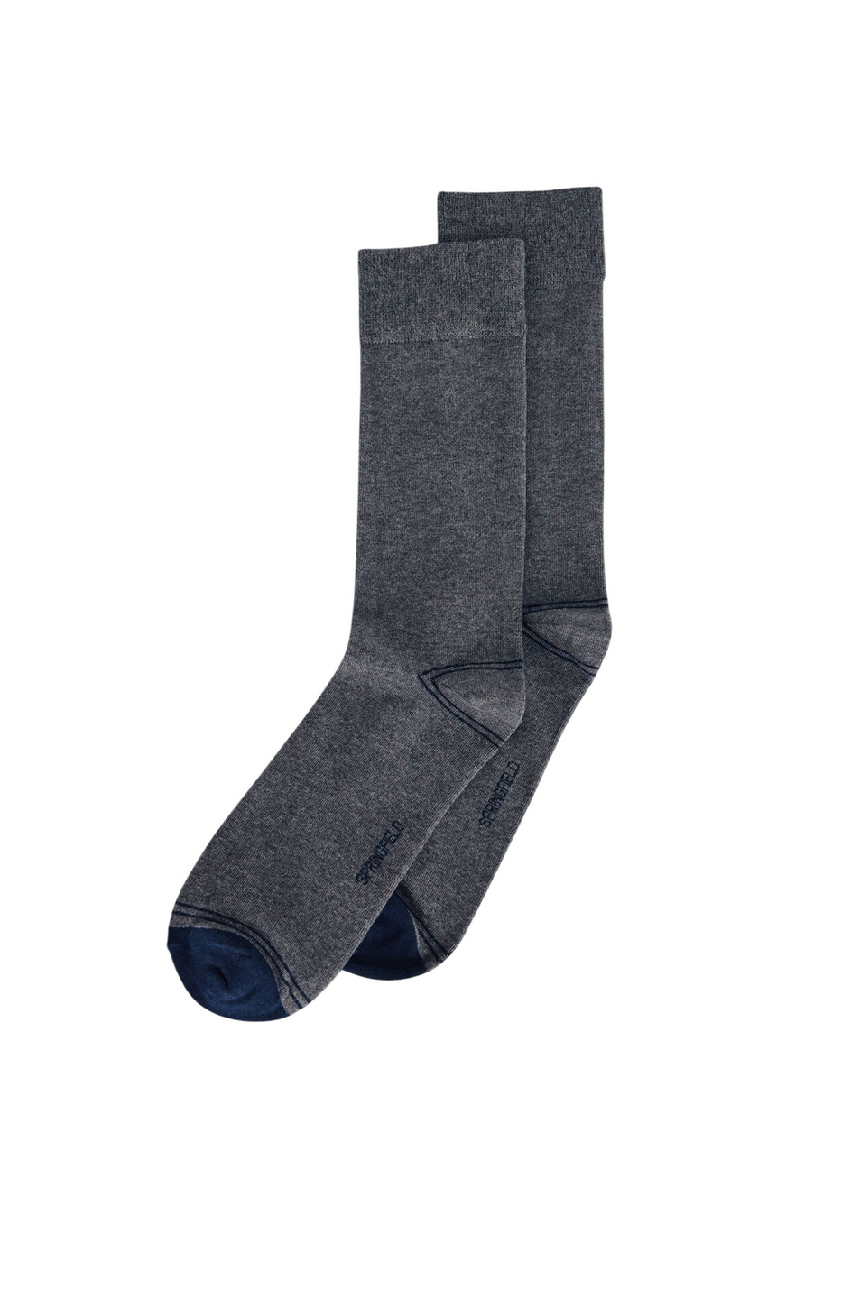 Носки однотонные|Основной цвет:Серый Мужской Springfield Носки однотонные (цвет ), артикул 0652109 | Фото 1