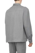 Мужской Zegna Рубашка из натуральной шерсти (цвет ), артикул UCV01A6-SOTM2-200G | Фото 4