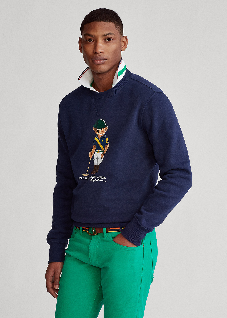 Мужской Polo Ralph Lauren Джемпер Riding Bear (цвет ), артикул 710800496001 | Фото 1