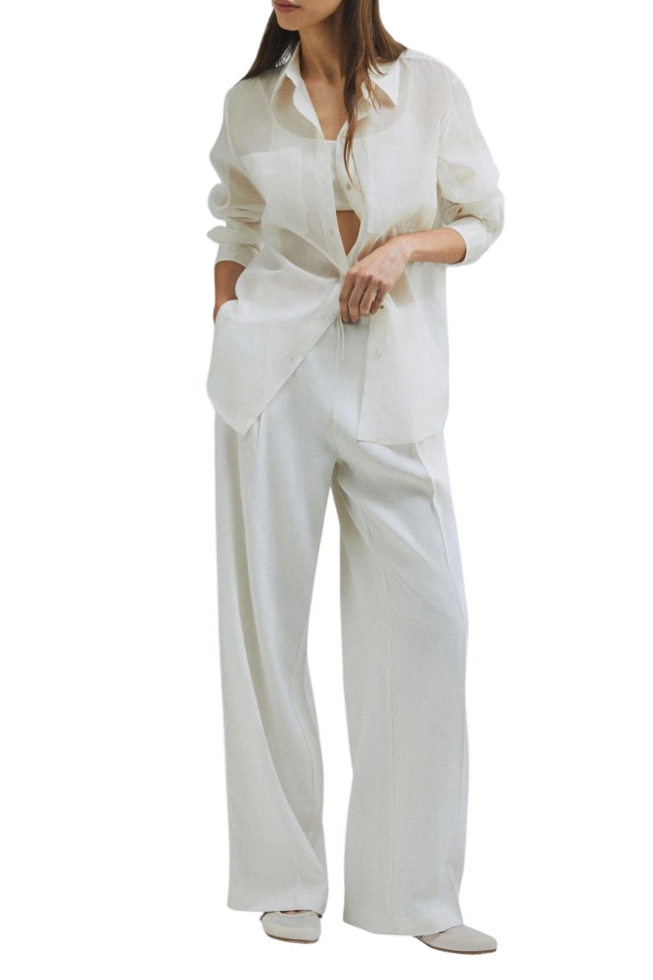 Женский MARELLA Брюки MLMALLORO прямого кроя (цвет ), артикул 2613131115 | Фото 2