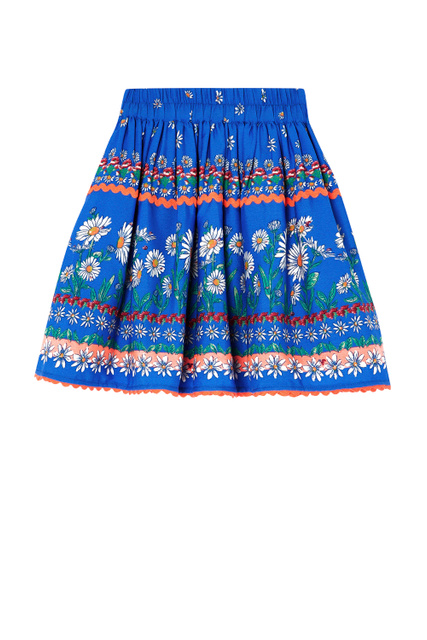 Разноцветная юбка|Основной цвет:Синий|Артикул:313100 | Фото 2