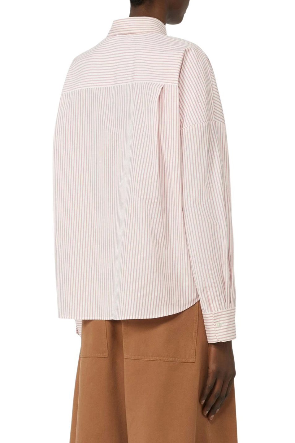 Женский Weekend Max Mara Рубашка AUREO из хлопка (цвет ), артикул 2615111031 | Фото 4