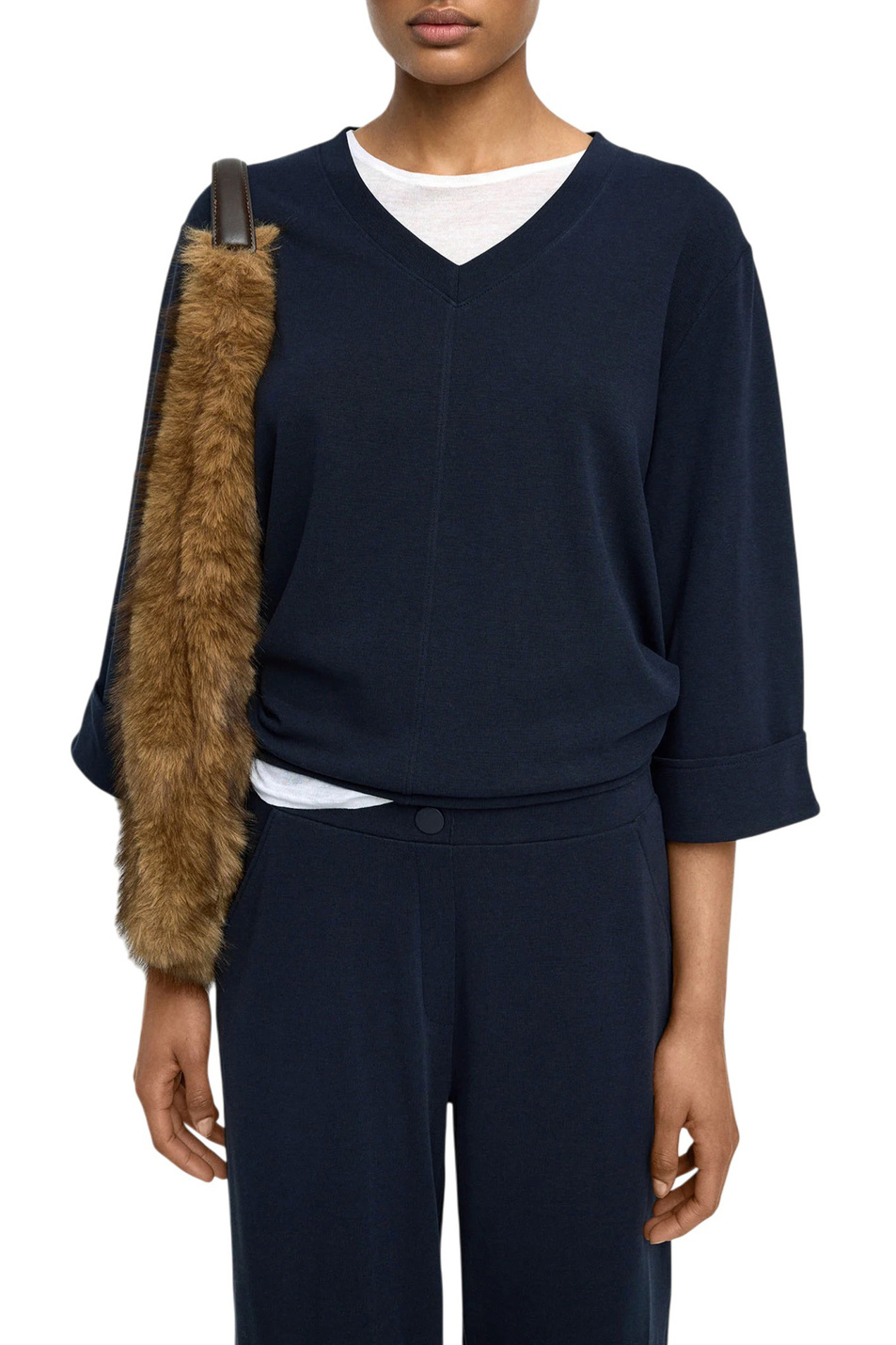 Женский Parfois Джемпер с V-образным вырезом (цвет ), артикул 244677 | Фото 3