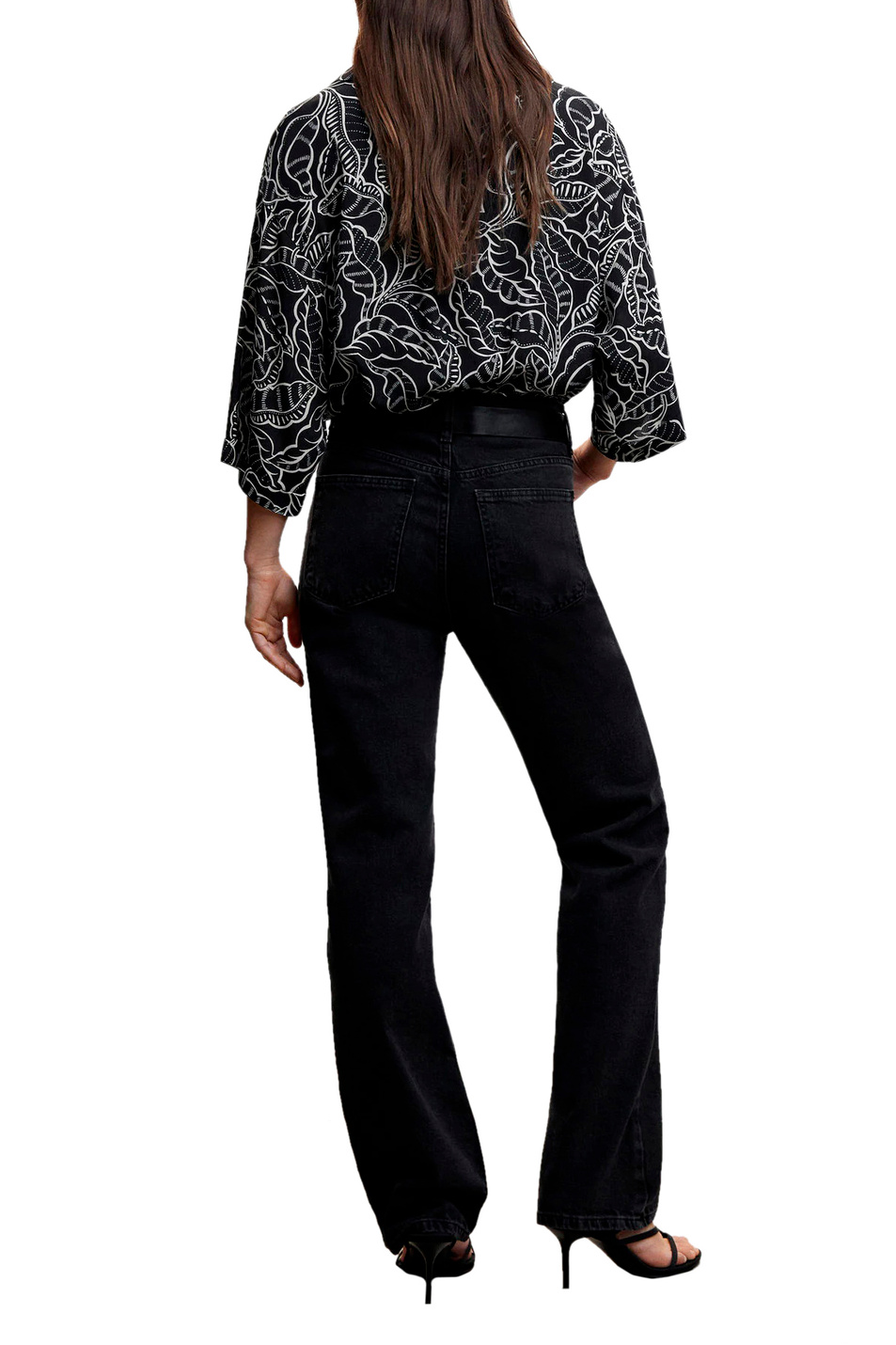 Женский Mango Блузка CLAUDIE с цветочным принтом (цвет ), артикул 47097114 | Фото 4