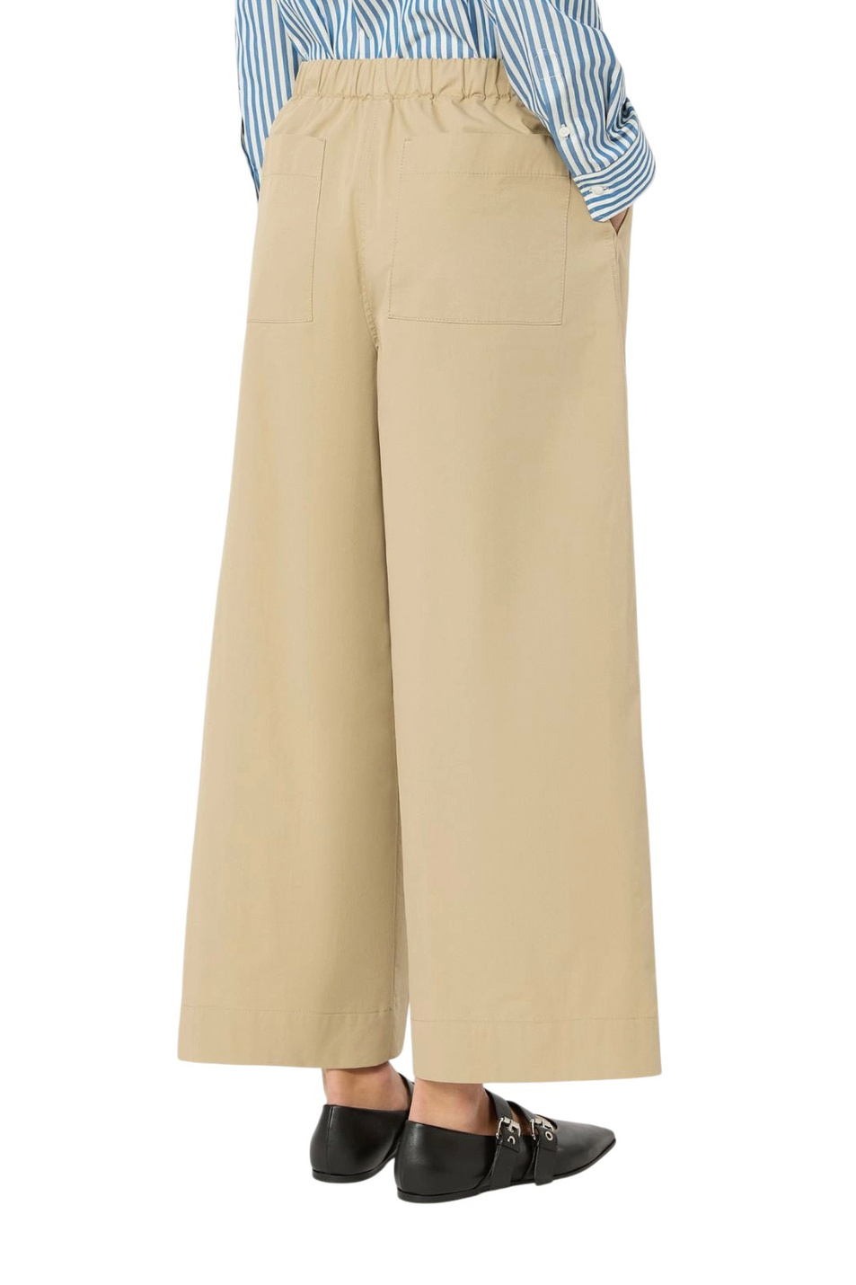 Женский Weekend Max Mara Брюки LIBERO из хлопка (цвет ), артикул 2625136081 | Фото 4