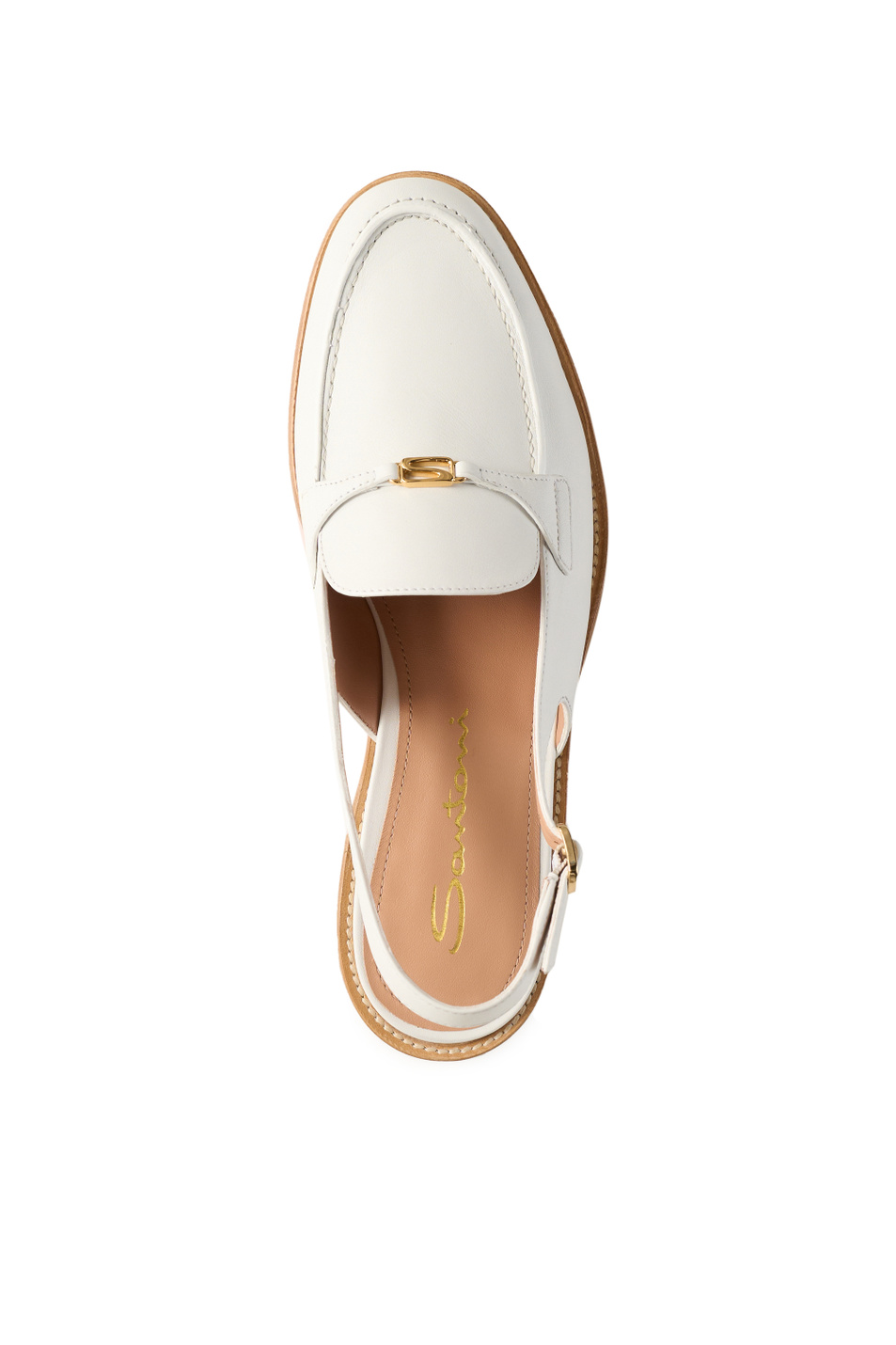 Женский Santoni Туфли KORA из натуральной кожи (цвет ), артикул WUWQ72068BA2NDOFI50 | Фото 4