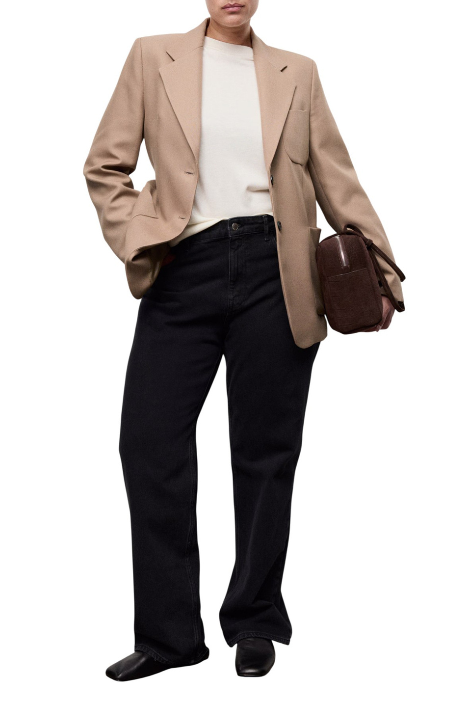 Пиджак NATALIE|Основной цвет:Бежевый Женский Mango Пиджак NATALIE (цвет ), артикул 17076003 | Фото 2