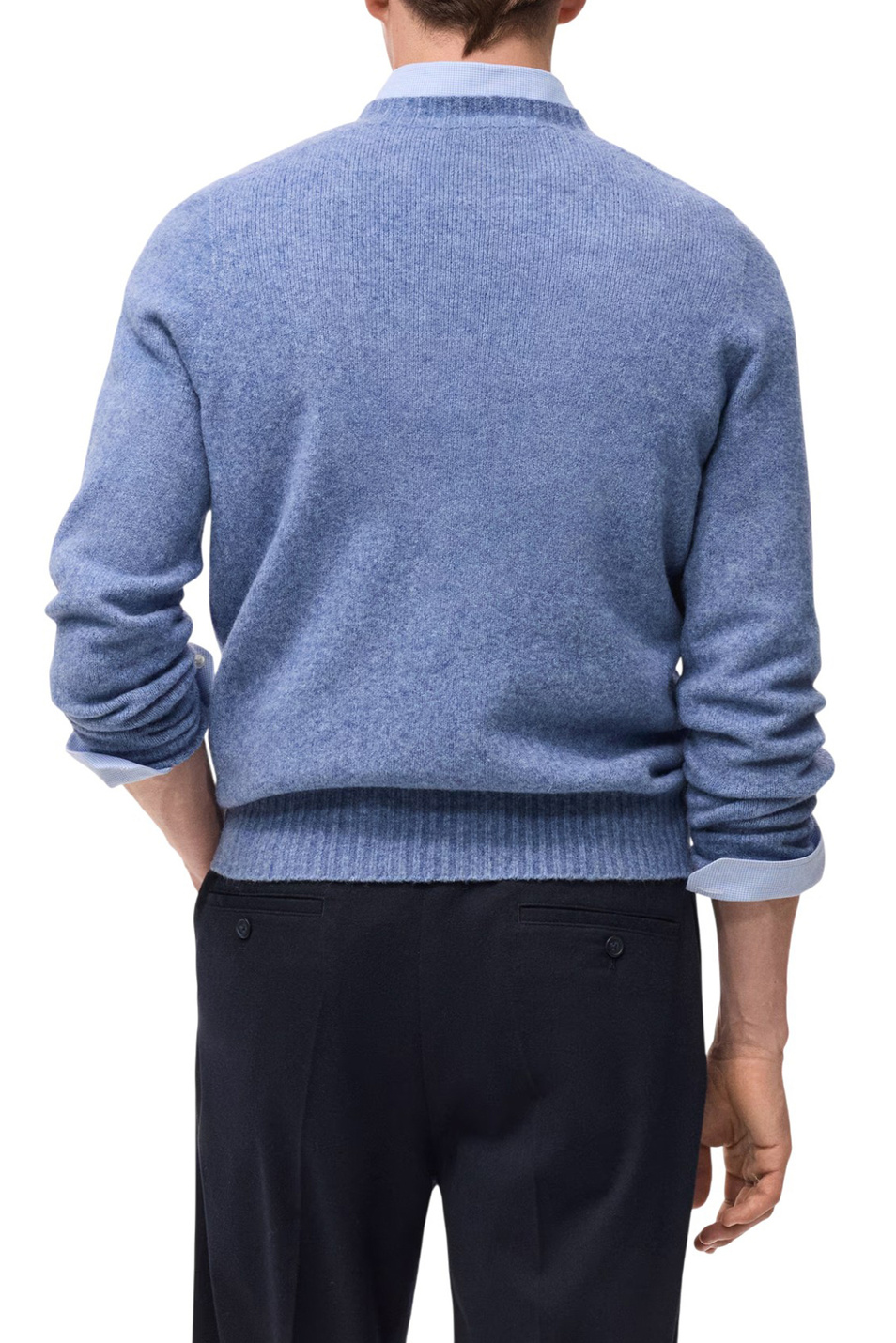 Мужской Mango Man Джемпер LOTUS с круглым вырезом (цвет ), артикул 17077895 | Фото 4