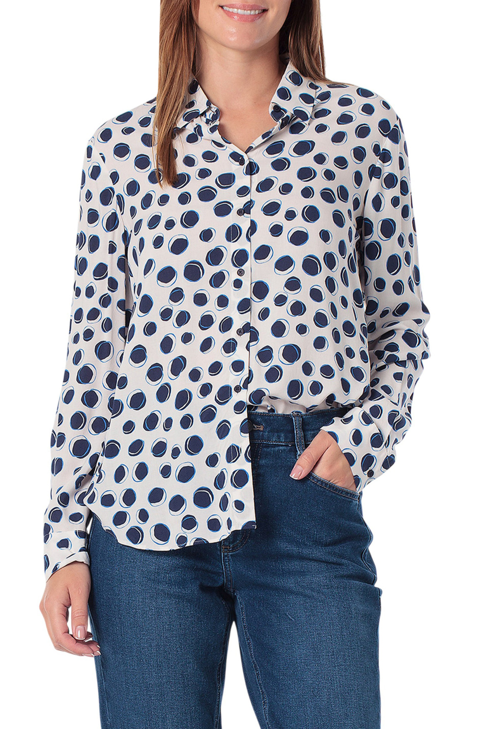 Женский Gerry Weber Блузка из вискозы (цвет ), артикул N60450 | Фото 4