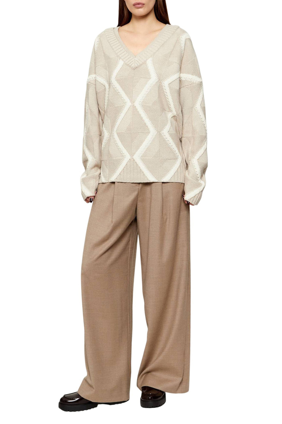 Женский BOSS Свитер Flarin из шерсти (цвет ), артикул 50553233 | Фото 2