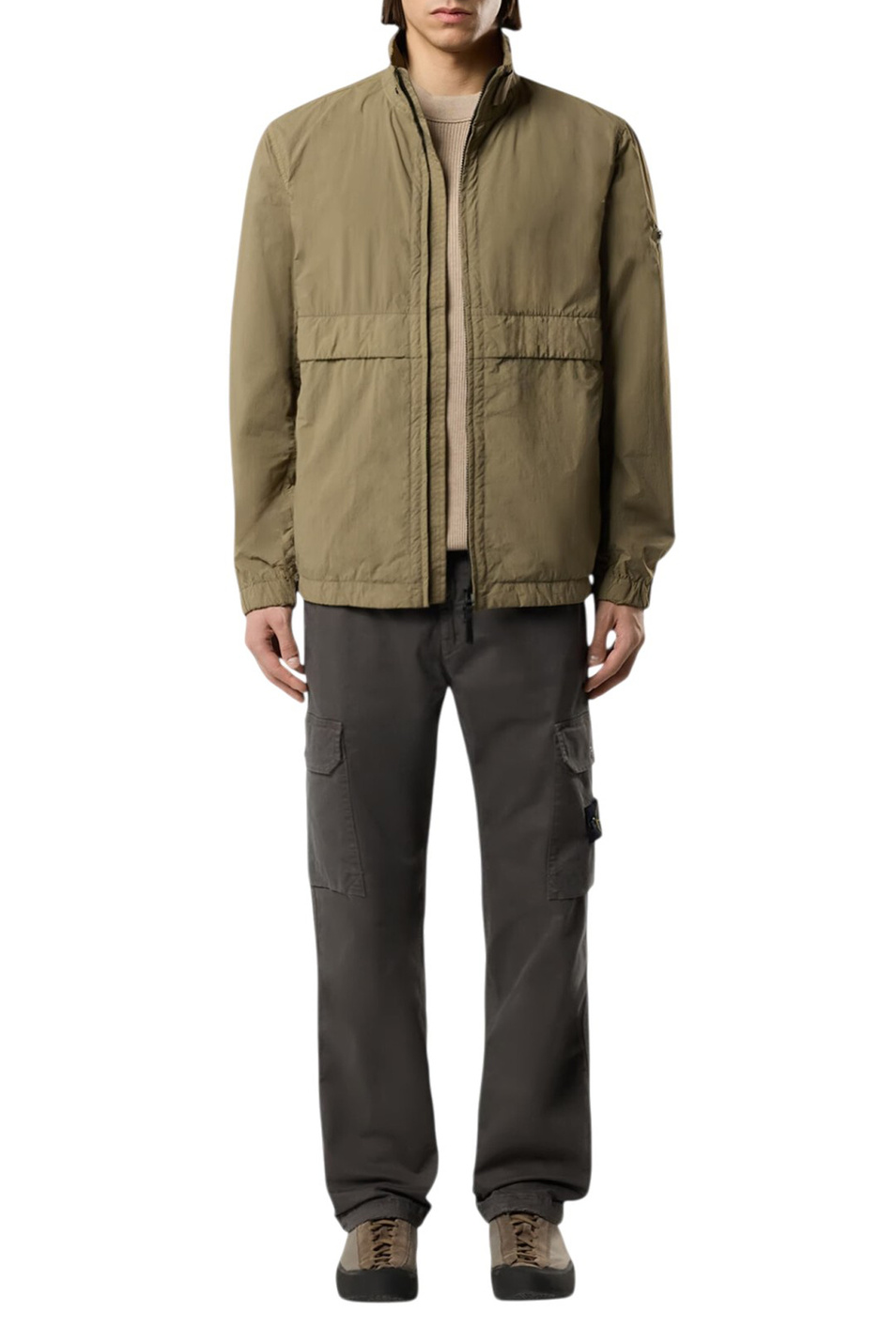 Мужской Stone Island Брюки карго из хлопка (цвет ), артикул L1S153100011-S0004 | Фото 3