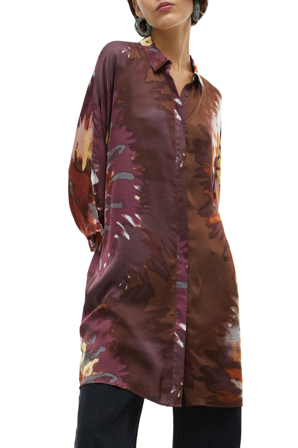 Parfois Платье-рубашка с принтом (цвет ), артикул 193297 | Фото 2