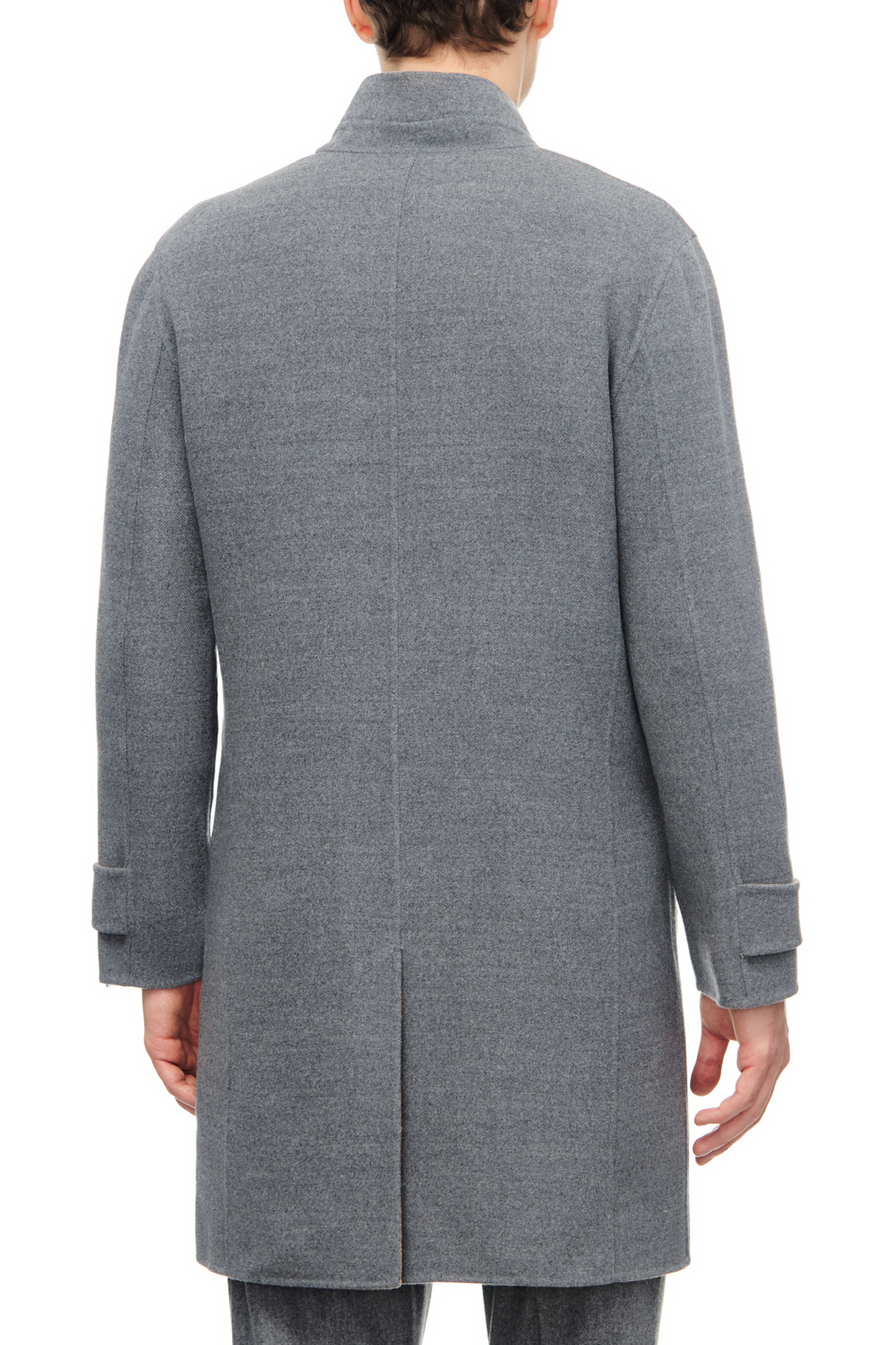 Мужской Eleventy Пальто из чистой шерсти с накладными карманами (цвет ), артикул F75CAPF04-TES0F014 | Фото 5