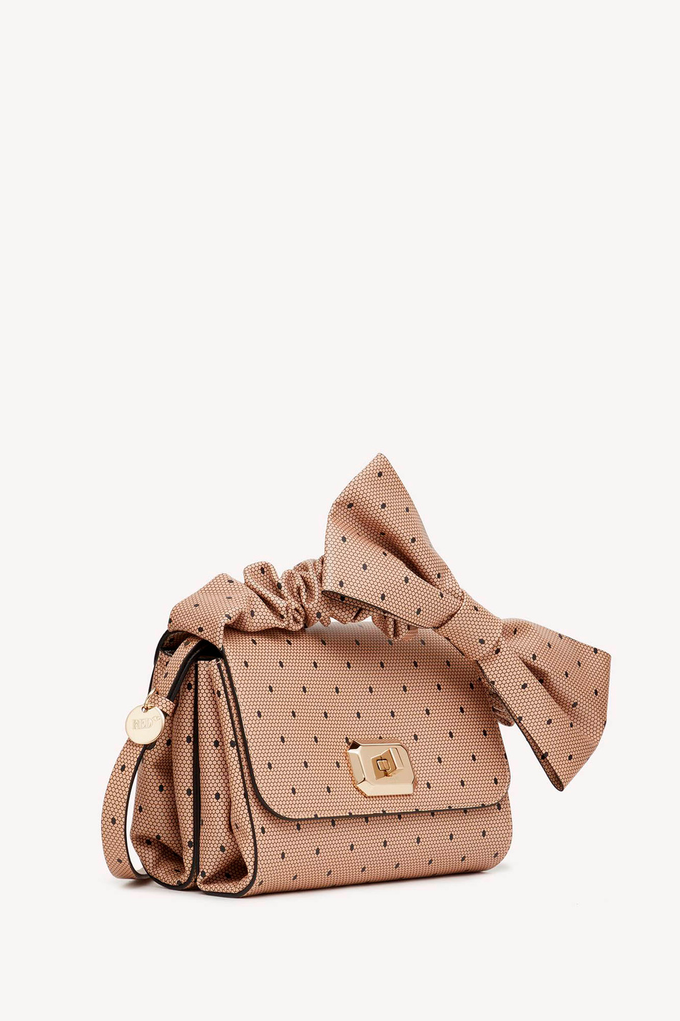 Женский Red Valentino Сумка с принтом «пуэн-деспри» и бантом на ручке (цвет ), артикул VQ2B0C28LJA | Фото 3