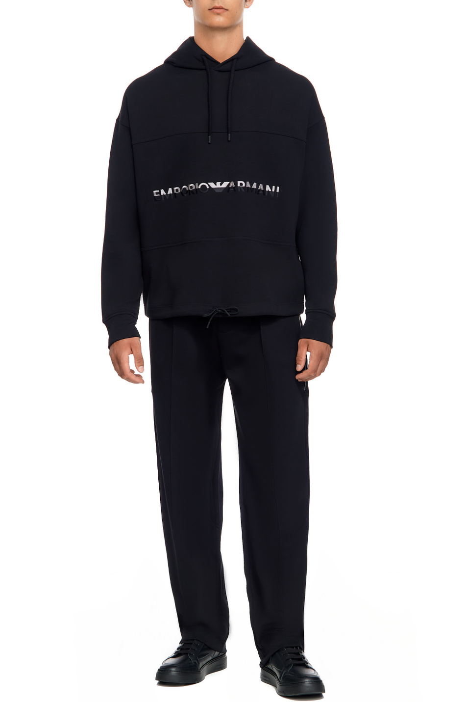 Мужской Emporio Armani Худи с логотипом (цвет ), артикул 6R1MCM-1JHSZ | Фото 2