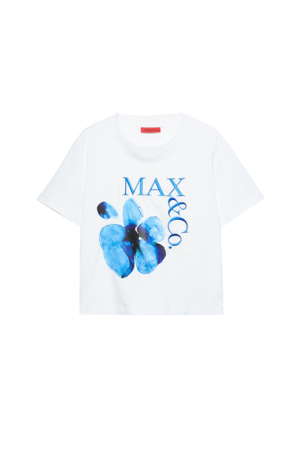 Женский MAX&Co. Футболка MCOMAMBO из хлопка (цвет ), артикул 2616971034 | Фото 1