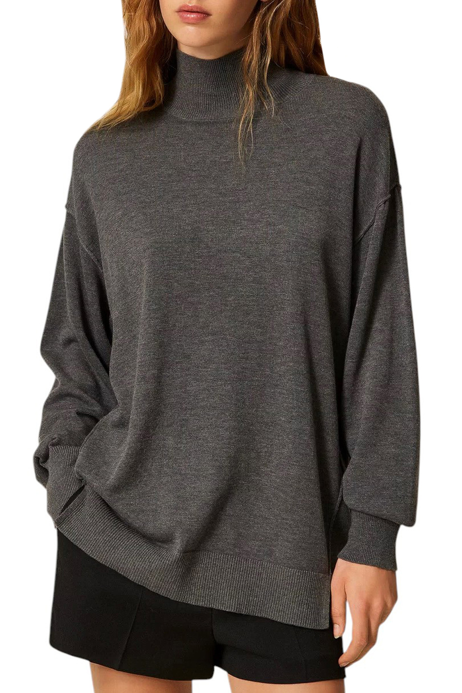 Женский TWINSET Milano Свитер однотонный (цвет ), артикул 252AP3053 | Фото 2